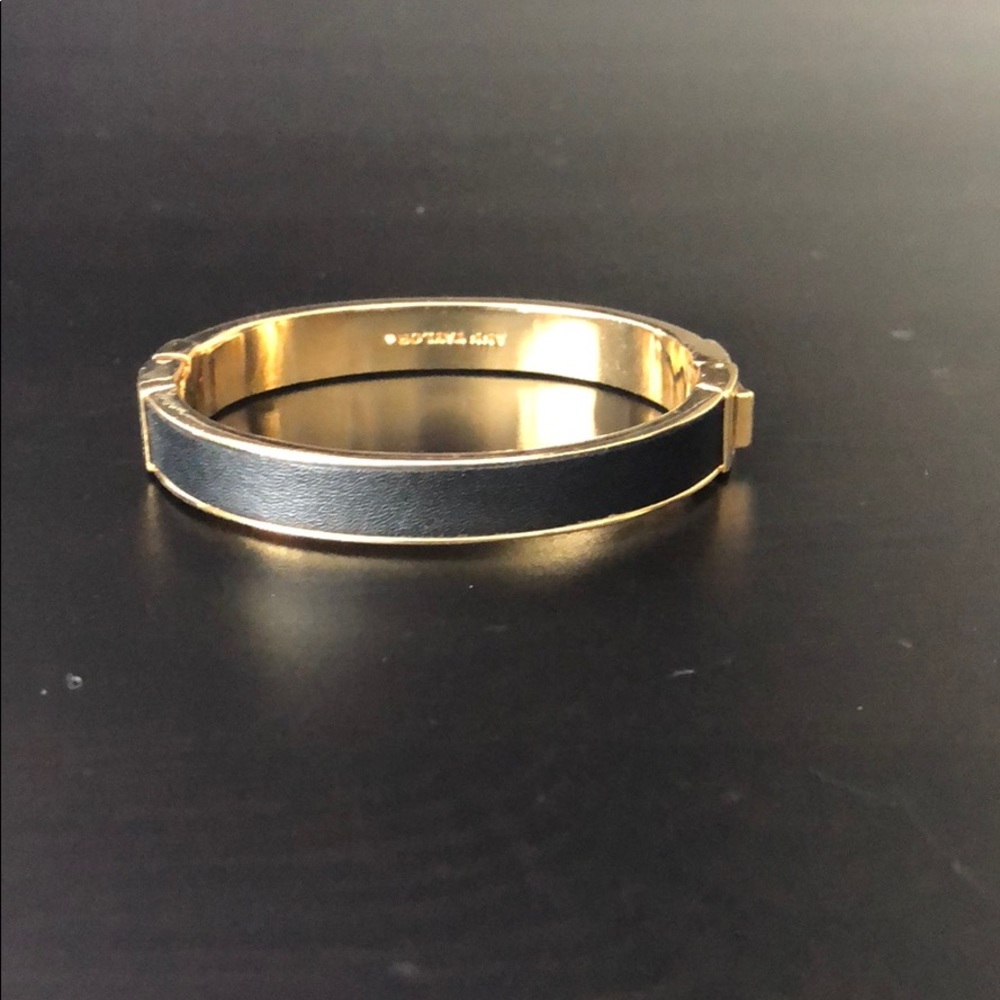 Ann Taylor leather cuff